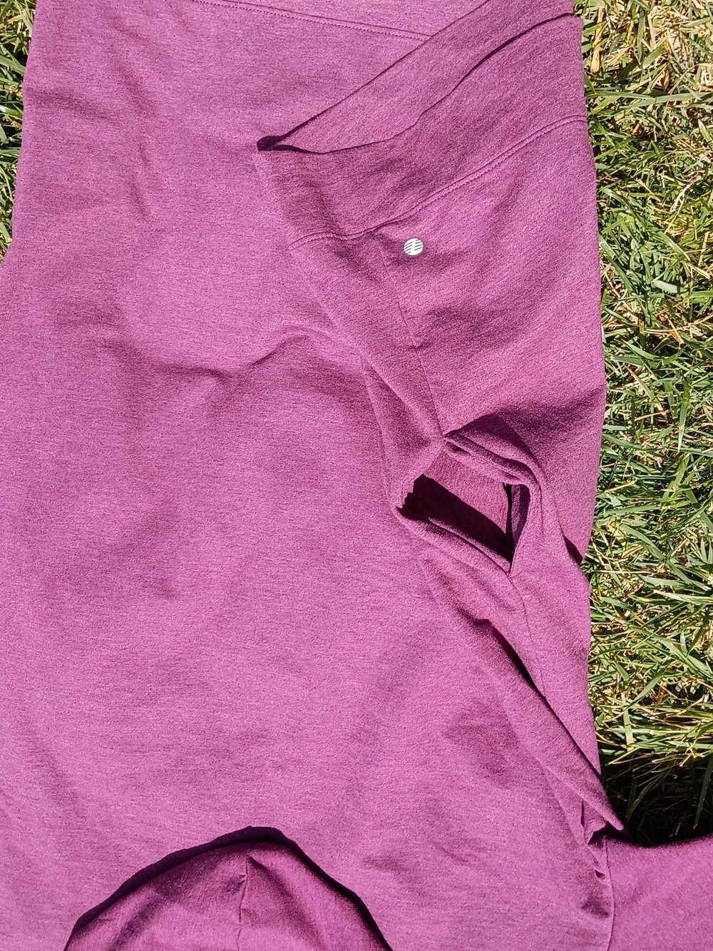Cozy Plum Tunic Hoodie XL Soft Fleece Lined Lounge Athleisure Travel Sweatshirt - Picture 9 of 10